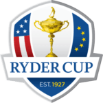 Logo des Ryder Cup mit Pokal